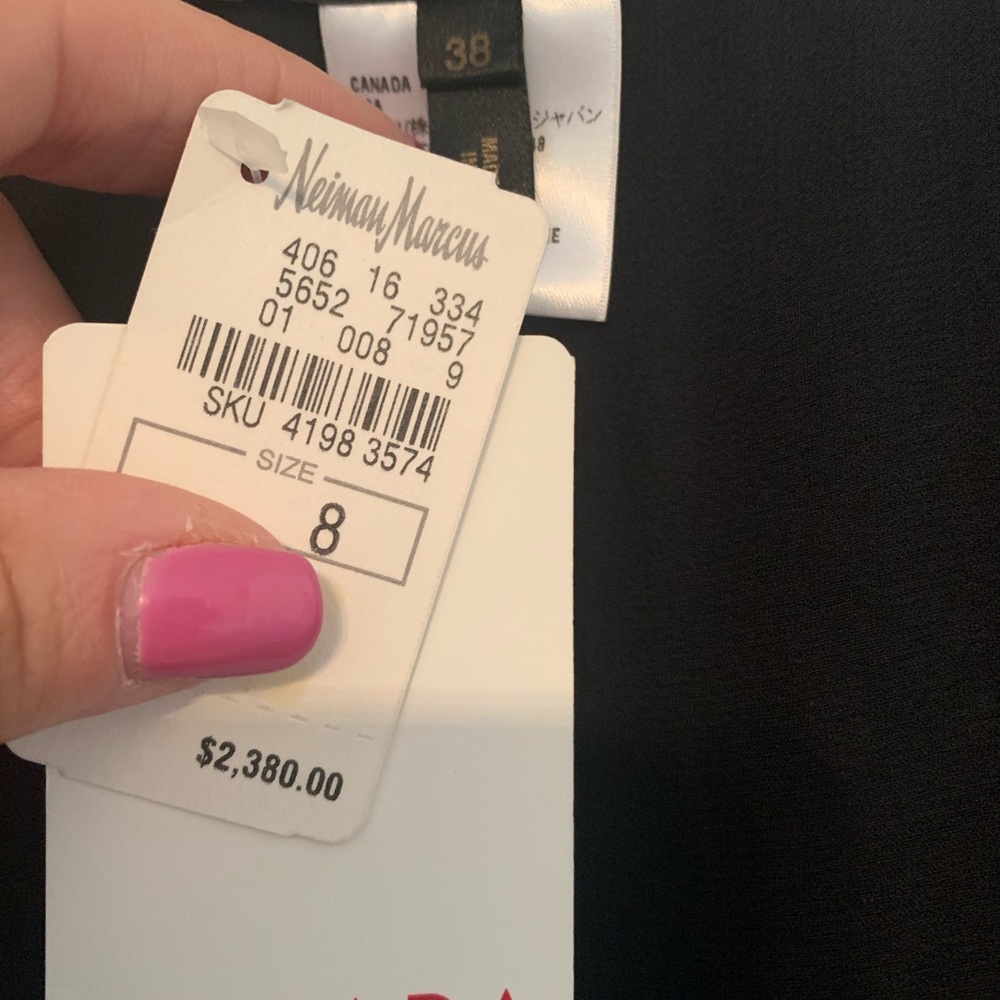 Escada black silk skirt - Picture 7 of 13